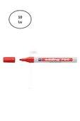 Edding Boya Dekor Markörü Kırmızı E-750 10'lu - 1