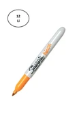 Sharpie Markör Permanent Neon Fosforlu Turuncu 12'li - 1