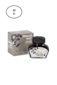 Pelikan 4001 Yazı Mürekkebi Siyah 12'li - 1