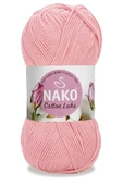 5 Adet Cotton Lüks Yelek Tunik Kazak Bluz Hırka İpi Yünü Açık Pembe 97548 - 2