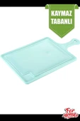 Kesme Tahtası Kaydırmaz Plastik Kesme Sunum Tahtası Pratik Kesim Panosu 165x315 Mm Royaleks-FR-105 - 6