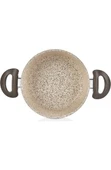 Falez Creamy Granit 28 Cm Derin Tencere - 4