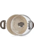 Falez Creamy Granit 28 Cm Derin Tencere - 3