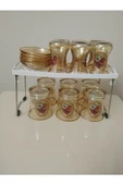 Mutfak Rafı Bardak Düzenleyici Bardak Rafı Dolap İçi Düzenleyici 14x30x15 Royaleks-TİM308 - 2