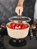 Falez Creamy Granit 26 Cm Derin Tencere - CRE 3006 - 1