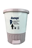 Dünya Çöp Kovası 8 Litre Pedallı Pastel Renkli Royaleks-01069 - 1