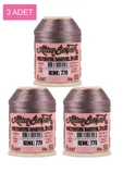 3 Adet Altınbaşak Oya ve Dantel İpi 20 gr - Royaleks - No: 770 - 1