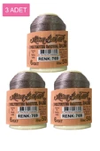3 Adet Altınbaşak Oya ve Dantel İpi 20 gr - Royaleks - No: 769 - 1