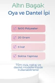 Altınbaşak Oya ve Dantel İpi 20 gr - Royaleks - No: 229 - 2