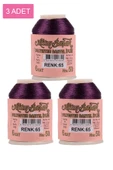 3 Adet Altınbaşak Oya ve Dantel İpi 20 gr - Royaleks - No: 065 - 1