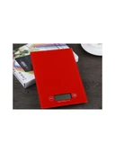 Dijital Hassas Terazi Cam Mutfak Tartı 5 kg / 1 gr - Kırmızı thumbnail 2