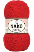 1 Adet Pırlanta Amigurumi El Örgü İpi Yünü Gelincik Kırmızı 6741 - 1