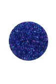 Dökme Cam Kum Boncuk (8/0) 3 mm - 60 Gram - Şeffaf Koyu Mavi - BNC202 - 2