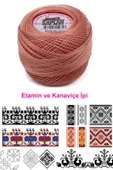 Kaplan Etamin Ve Kanaviçe İpi 8 No Kod/Renk: 922 - Royaleks thumbnail 2