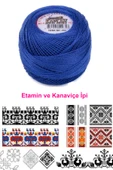 Kaplan Etamin Ve Kanaviçe İpi 8 No Kod/Renk: 204 - Royaleks thumbnail 2