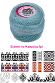 Kaplan Etamin Ve Kanaviçe İpi 8 No Kod/Renk: 943 - Royaleks thumbnail 2