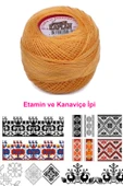 Kaplan Etamin Ve Kanaviçe İpi 8 No Kod/Renk: 444 - Royaleks thumbnail 2