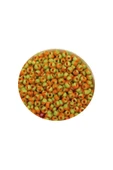 Dökme Cam Kum Boncuk (11/0) 2 mm - 20 Gram -  Sarı Turuncu - BNC031 - 2