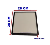 ARTI LED 24w Kare Led Armatür SİYAH 6400k IP20 280x280mm - 1