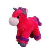 Unicorn Renkli Peluş At 28 cm. - 2