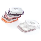 4 lü Kahvaltılık Seti - Pembe - 1