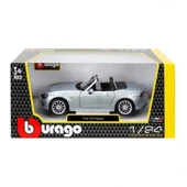 1:24 Fiat 124 Spider Model Araba-kırmızı - 2