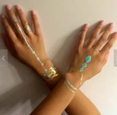 Metallic Tattoo - Metalik Geçici Dövme Şablonu thumbnail 1