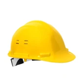 Sarı Baret - Hava Delikli - Enseden Ayarlı Vidalı Güvenlik Bareti - 1