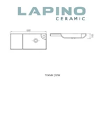 Esvit Lapino Ventidue2260 lavabo - 2