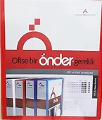 ONDER KLASOR  A4 2 D MKN.50mm KIRMIZI (2005-2) - 1