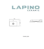 Esvit Lapino Infinity 60 cm lavabo - 4