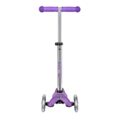 Micro Mini Deluxe 3 Tekerlekli Scooter Fairy Glitter Led Mor Mor 2-5 Yaş - 8