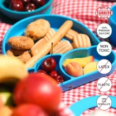 Babychefs Silikon Bebek Beslenme Seti 6 Parça-Mavi - 2