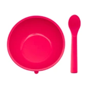Babychefs Silikon Bebek Beslenme Seti 6 Parça-Pembe - 10