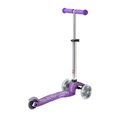 Micro Mini Deluxe 3 Tekerlekli Scooter Fairy Glitter Led Mor Mor 2-5 Yaş - 7