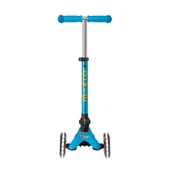 Micro Mini Scooter Deluxe Foldable 3 Tekerlekli Scooter LED Ocean Blue Mavi 2-5 Yaş - 9