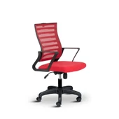 Asbir Mobilya Capri Fileli Metal Ayaklı Ev Ofis Koltuğu Çalışma Koltuğu - 2