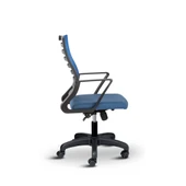 Asbir Mobilya Capri Fileli Metal Ayaklı Ev Ofis Koltuğu Çalışma Koltuğu - 3