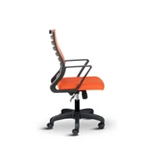 Asbir Mobilya Capri Fileli Metal Ayaklı Ev Ofis Koltuğu Çalışma Koltuğu - 3