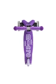 Micro Mini Deluxe Foldable 3 Tekerlekli Scooter  Led Mor  Mor 2-5 Yaş - 7