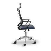 Asbir Mobilya Rigel Başlıklı Metal Ayaklı Ev Ve Ofis Koltuğu Çalışma Koltuğu - 3