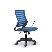 Asbir Mobilya Capri Fileli Metal Ayaklı Ev Ofis Koltuğu Çalışma Koltuğu - 2