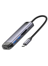 Mcdodo 6 in1 Type C Macbook Çevirici Çoklayıcı Adaptör HU-7740 - 1