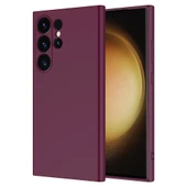 Samsung Galaxy S25 Ultra Kılıf Lansman içi Kadife Silikon Zr-Mara thumbnail 1