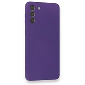 Samsung Galaxy S21 FE Kılıf Lansman içi Kadife Silikon Azn-Nano thumbnail 3