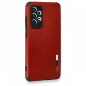 Samsung Galaxy A73 5G Kılıf Deri Görünümlü Silikon Kılıf Azn-Loop thumbnail 1