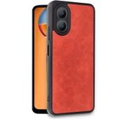 Oppo A38 Kılıf Deri Görünüm Silikon Kapak Azn-Aras thumbnail 1