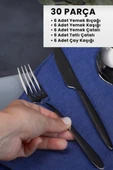 Emsan Akya 30 Parça 6 Kişilik Paslanmaz Çelik Çatal Kaşık Bıçak Takımı - 8