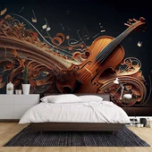 Klasik Gitar Müzik Duvar Kağıdı thumbnail 2