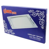 Çimen Kutulu Çelik Servis Tepsisi - 4